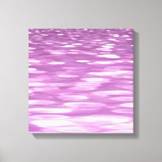 Toile Abstrait #3 : Lilac Shimmer (Recto)