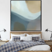 Toile Abstrait à l'horizon doux (Insitu(Chambre))