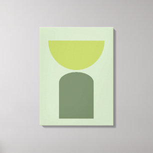 Toile Abstrait Art Moderne Formes géométriques Sage Gree