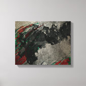 Toile Abstrait Art moderne Glam Faux Gold Glittery (Recto)