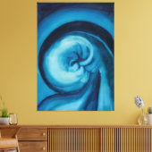 Toile Abstrait |bleu I | Georgia O'Keeffe (Insitu(Salon))