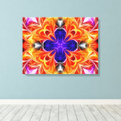 Toile Abstrait brillant coloré (Insitu (Plancher de Bois))