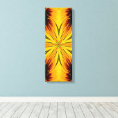 Toile Abstrait Brown vert Motif (Insitu (Plancher de Bois))