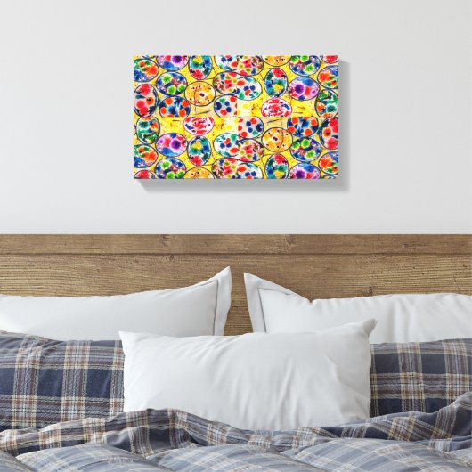 Toile Abstrait coloré moderne (Insitu(Chambre))