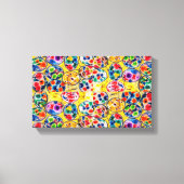 Toile Abstrait coloré moderne (Recto)