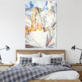 Toile Abstrait d'automne urbain (Insitu(Chambre))