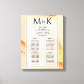 Toile Abstrait de corail moderne 💡 Mariage d'huile d'en (Recto)