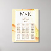 Toile Abstrait de corail moderne 💡 Mariage d'huile d'en (Recto)