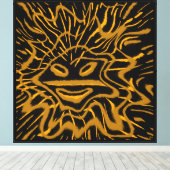 Toile Abstrait El Sol de Jayuya (Insitu (Plancher de Bois))