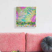 Toile Abstrait floral 8 (Insitu(Salon))