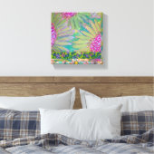 Toile Abstrait floral 8 (Insitu(Chambre))