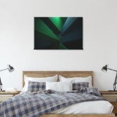 Toile Abstrait Géométrique Futuriste (Insitu(Chambre))