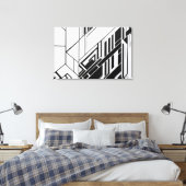 Toile Abstrait Géométrique Moderne (Insitu(Chambre))