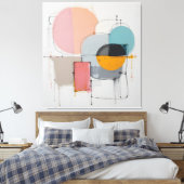 Toile abstrait - minimaliste (Insitu(Chambre))