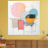 Toile abstrait - minimaliste (Insitu(Salon))