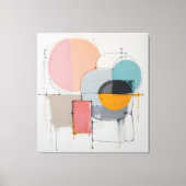 Toile abstrait - minimaliste (Recto)