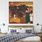 Toile abstrait moderne (Insitu(Chambre))