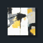 Toile Abstrait moderne<br><div class="desc">© Mike Schick / Wild Apple. Image abstraite aux couleurs gris, noir, blanc et or.</div>