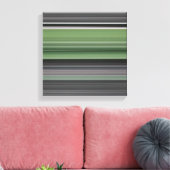 Toile Abstrait n° 1 : vert olive et gris (Insitu(Salon))