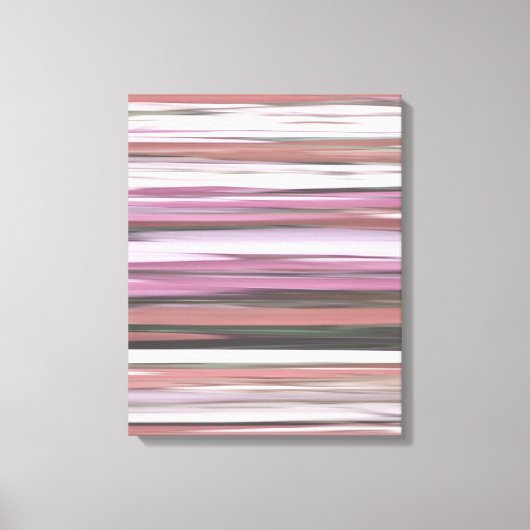 Toile Abstrait n° 2 : flou rose (Recto)