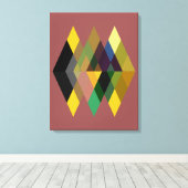 Toile Abstrait no 726 (Insitu (Plancher de Bois))