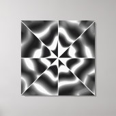 Toile Abstrait noir et blanc (Recto)