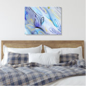 Toile Abstrait pourpre (Insitu(Chambre))
