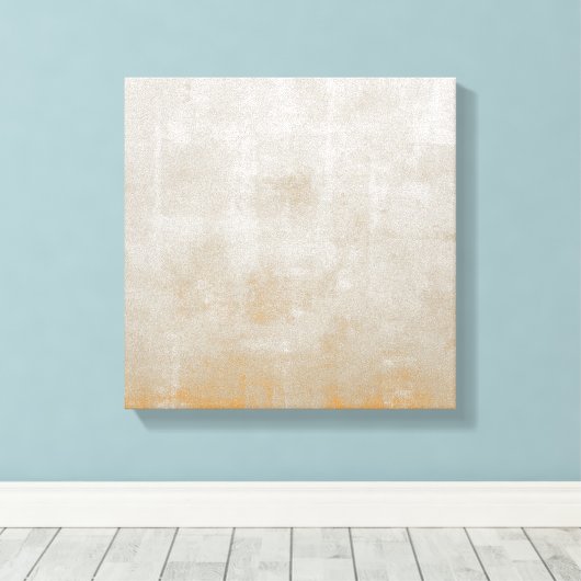 Toile Abstrait rustique gris orange simple (Insitu (Plancher de Bois))