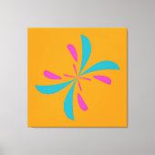 Toile Abstrait simple Motif de vol papillon (Recto)