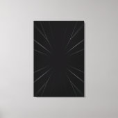 Toile Abstrait sombre radial (Recto)