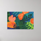 Toile Abstrait tropical (Recto)