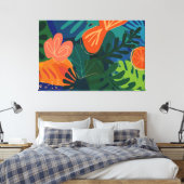 Toile Abstrait tropical (Insitu(Chambre))