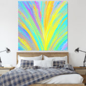 Toile Abstrait Tropical Summer Fun (Insitu(Chambre))