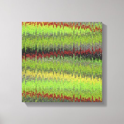 Toile Abstrait urbain de Chevron (Recto)