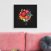 Toile Abstraite à Balloon Arbre Enveloppée (Insitu(Salon))