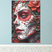 Toile Abstraite Catrina (Insitu (Plancher de Bois))