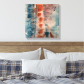 Toile abstraite d'art mural (Insitu(Chambre))