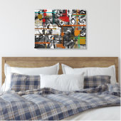 Toile Abstraite merdique (Insitu(Chambre))