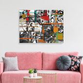 Toile Abstraite merdique (Insitu(Salon))