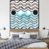 Toile Abstraite moderne (Insitu(Chambre))