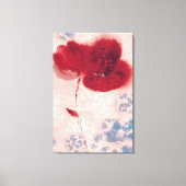 Toile Abstraits Glamour Bourguignons Poppies aquarelle (Recto)