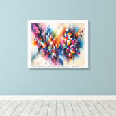 Toile ABSTRATO - impressão em tela (Insitu (Plancher de Bois))