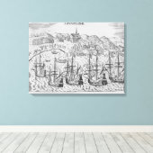 Toile Acapulco', du Nouveau de Jean-Baptiste Labat (Insitu (Plancher de Bois))