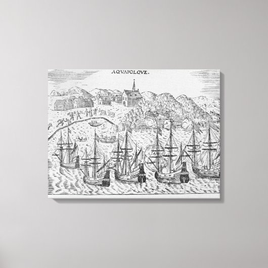 Toile Acapulco', du Nouveau de Jean-Baptiste Labat (Recto)