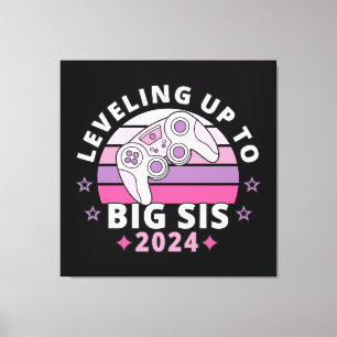 Toile Accéder au rang de grande sœur 2024 Filles