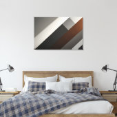 Toile Accent minimaliste abstrait en cuivre (Insitu(Chambre))