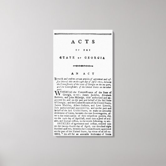 Toile Accord documentant le retrait forcé de l'In (Recto)