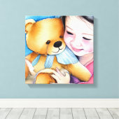 Toile Accrocher un ours (Insitu (Plancher de Bois))