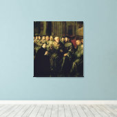 Toile Accueil de Saint Bonaventure dans le franciscain (Insitu (Plancher de Bois))