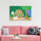 Toile Accueil doux (Insitu(Salon))